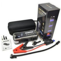 Démarreur de secours 4000A 28000mAh avec compresseur d'air 150PSI, super condensateur, booster lithium 12V, gonfleur de pneus et lumière LED