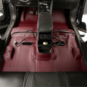 OEM ODM Tapis <span class=keywords><strong>de</strong></span> sol <span class=keywords><strong>de</strong></span> voiture 3D personnalisés en cuir imperméable, résistants à l'usure, antidérapants, épaisseur 20 mm, luxe, 5 pièces, pour BYD Land Land Cruiser - Product Image 5