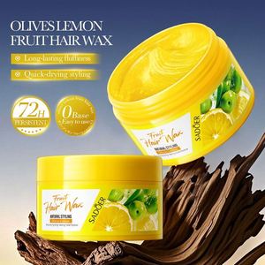 Pomata per Capelli Naturale SADOER, Etichetta Privata, Profumo di Limone, Kiwi, Oliva, Cocco, Prodotto Styling a Forte Tenuta - Product Image 4