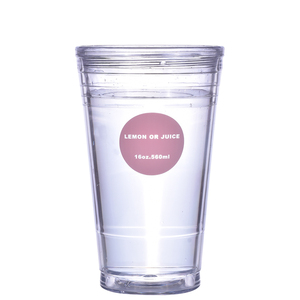 Tazze da viaggio in plastica trasparente di alta qualità in plastica ecologica paglia formato formato personalizzato <span class=keywords><strong>limone</strong></span> americano bere tazze succo feste <span class=keywords><strong>acqua</strong></span> - Product Image 3