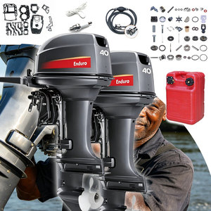 Moteur hors-bord 2 temps 40 CV à arbre court pour bateau de pêche - Product Image 4