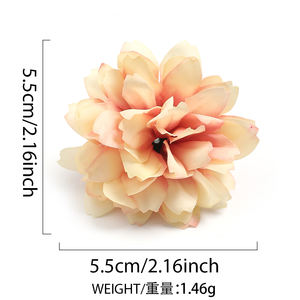 Tissu <span class=keywords><strong>de</strong></span> soie simulé tête <span class=keywords><strong>de</strong></span> fleur Hanfu coiffure matériel chapeau <span class=keywords><strong>de</strong></span> <span class=keywords><strong>paille</strong></span> <span class=keywords><strong>couronne</strong></span> accessoires - Product Image 6