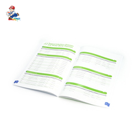 Impression en gros de carnets agrafés avec estampage à chaud, pelliculage UV et film de lamination à estampage à froid 3D
