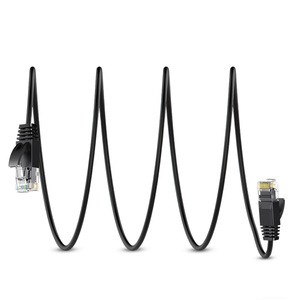 สายอีเธอร์เน็ต CAT6A UTP แบบแข็ง CCA ขนาดเล็ก ความเร็วสูง 10Gbps 250MHz 32AWG หัว RJ45 แบบกลม วัสดุ PVC ความยาว 1-50 เมตร - Product Image 3