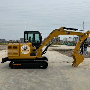 รถขุดขนาดเล็ก Caterpillar CAT305.5E2 รถขุดมือสอง ระบบไฮดรอลิก 303.5 305.5 306 รถตีนตะขาบสำหรับงานก่อสร้าง ราคาถูก - Product Image 4