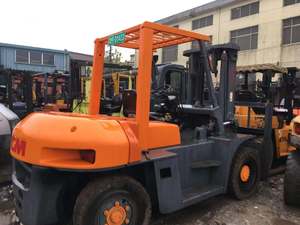 Montacargas Usado de Segunda Mano en Venta, Maquinaria para Movimiento de Tierras TCM FD70 - Product Image 6