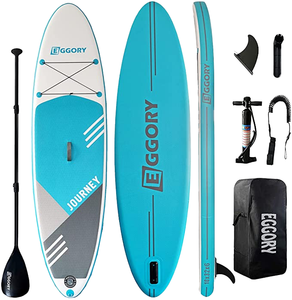 Tabla de Paddle Surf de PVC Ecológica con Logotipo Personalizado para 2024, Unisex, con Bolsa, Aleta y Accesorios, Precio Directo de Fábrica - Product Image 1