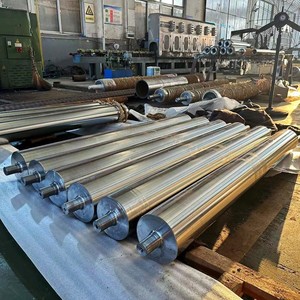 Rodillos guía de acero inoxidable electrochapados Tongsheng Roller Industry para cilindros de impresión flexográfica en máquinas de impresión offset - Product Image 1