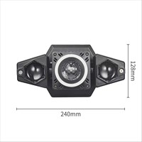 Nouveau petit ange 50W RGBW LED faisceau lumineux DMX512 contrôlé boule magique effet lumière pour KTV et Disco