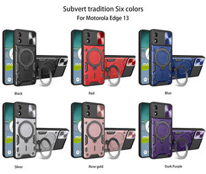 Luxury Magnetic Ring Case for <strong>iPhone</strong> 17promax 16 15 <strong>14</strong> 13 <strong>Pro</strong> Max Nillkin <strong>CamShield</strong> Shockproof Anti Fall Lens Window Protection - Product Image 6