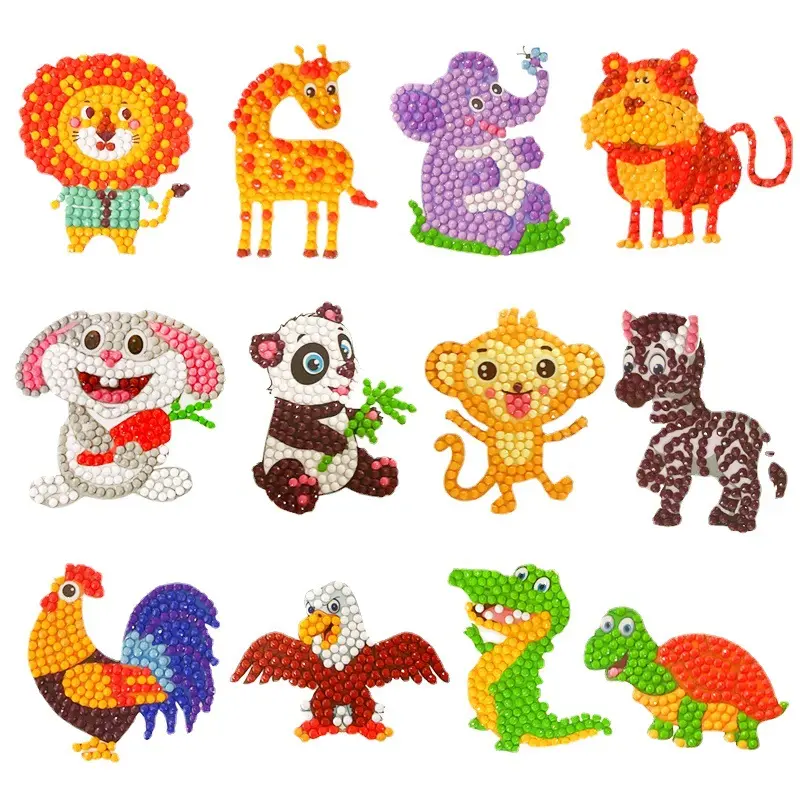 SONGWOO Wholesale Hot Selling DIY Custom Diamond Painting Kit Rhinestone Art Kids Sticker