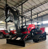 Tracteur agricole à chenilles à transmission par engrenages multi-ângles TOHO Nouveau tracteur à prix compétitif LIVRAISON GRATUITE