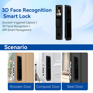 Kk TT khóa Wifi kỹ thuật số sinh trắ<span class=keywords><strong>c</strong></span> họ<span class=keywords><strong>c</strong></span> thông minh khóa <span class=keywords><strong>c</strong></span>ửa 3D Nhận dạng khuôn mặt vân tay truy <span class=keywords><strong>c</strong></span>ập Keyless nhập thẻ nhớ ứng dụng đám mây - Product Image 3