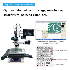 <span class=keywords><strong>Microscope</strong></span> métallurgique de contrôle de plaquettes BD-100M-2010 50X-1000X avec fonction de mesure – Prix usine - Product Image 2