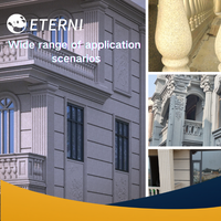 Supplier OEM ETERNI Cat Dinding Efek Batu Akrilik Berbasis Air Tahan UV untuk Cat Luar Ruangan untuk Pelapis Dinding Granit Rumah