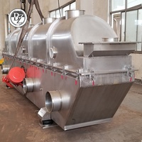 Nieuwe industriële vibratie-vloeistofbeddroger, elektrisch/stoomverwarmd, merk BZ, voor poeder, korrels, voedingsmiddelen, chemicaliën, CE-gecertificeerd