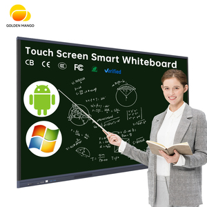 Good Price 65/75 Inch 4K Display Interactive Smart Board Digital Touch Screen Flat Panel for School Teaching Interactive Boards - Product Image 1