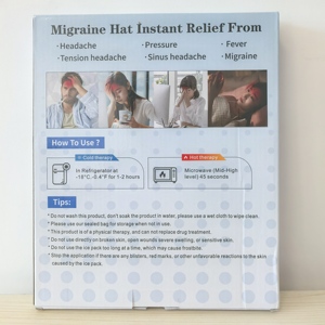 Gorro de Gel con Peso de Grado Médico <span class=keywords><strong>para</strong></span> Dormir, Tratamientos Naturales <span class=keywords><strong>para</strong></span> el Insomnio - Product Image 4