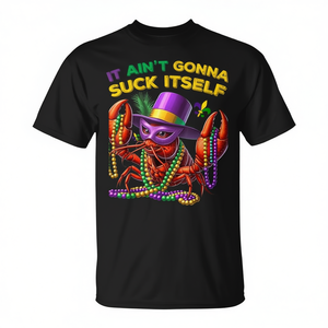 Camiseta de Mardi Gras para hombre con diseño de langostinos y la frase 'It's Gonna Be Okay', ropa promocional - Product Image 2