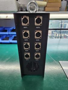 Controlador <span class=keywords><strong>LED</strong></span> de 8 Puertos <span class=keywords><strong>DMX</strong></span> Art-net, Controlador de Tubos <span class=keywords><strong>LED</strong></span> de 1400w, Equipo de Iluminación DMX512 para Eventos - Product Image 3