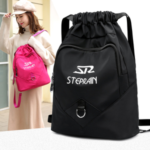<b>Waterproof</b> <b>Drawstring</b> Backpack Multi Pocket Sports Gym <b>Bag</b> Large Capacity Nylon String <b>Bag</b> for Women Men Swimming Travel - Product Image 4