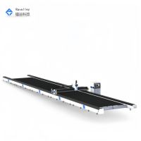 Máquina de Corte Láser de Fibra Automática de Gran Formato y Alta Potencia, Tipo Pórtico, Cypcut Hiwin, Refrigerada por Agua, CNC