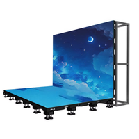 Indoor Digital Interactive LED-Anzeige Hochzeit Tanzfläche Fliesen Video Panels Bildschirm für interaktive Tanzfläche