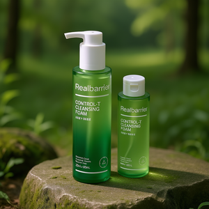 Realbarrier Control-T Espuma Limpiadora 200mL + 80mL Set Limpiador Facial para Todo Tipo de Piel - Product Image 3