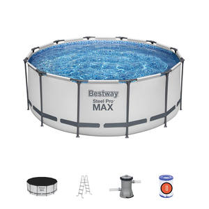 <span class=keywords><strong>Piscina</strong></span> Bestway 56406 Prism <span class=keywords><strong>Frame</strong></span> Redonda para Exteriores, Familiar, para Adultos, de PVC, Elevada sobre el Suelo - Product Image 5
