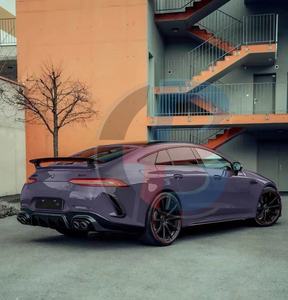 Kit carrosserie en fibre de carbone sèche brabus pour Mercedes-Benz X290 <span class=keywords><strong>AMG</strong></span> GT63 <span class=keywords><strong>GTS</strong></span>, mise à niveau du style brabus, kit carrosserie, lèvre avant, diffuseur arrière - Product Image 4