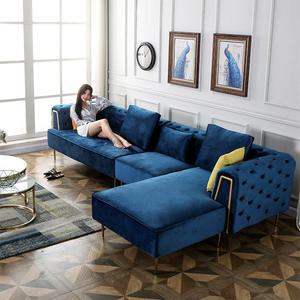 Divano ad angolo moderno di lusso in vera pelle <span class=keywords><strong>a</strong></span> forma di L con <span class=keywords><strong>divani</strong></span> componibili neri <span class=keywords><strong>a</strong></span> forma di pouf <span class=keywords><strong>per</strong></span> mobili da soggiorno - Product Image 1