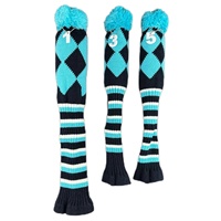 Housse de club de golf en peluche en fil diamanté MX005 CN, accessoire rétractable à enfiler de type chaussette
