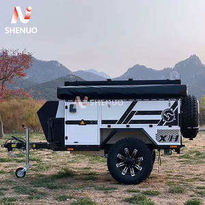 Mini caravane de luxe avec salle de bain, châssis galvanisé, <span class=keywords><strong>pour</strong></span> le glamping et idées cadeaux, certifiée CE - Product Image 2