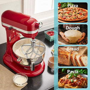 Repuestos para Batidora de Pedestal, <span class=keywords><strong>Batidor</strong></span> <span class=keywords><strong>Plano</strong></span> de Acero Inoxidable para Batidora de Pedestal con Cabezal Inclinable de 5 Cuartos de Galón, Accesorio para Batidora <span class=keywords><strong>KitchenAid</strong></span> - Product Image 6