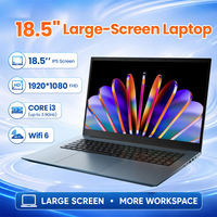 Laptop Baru 18.5" Laptop Bisnis I5-1038GN7 2TB Win 11 Layar Refresh Tinggi Pembuka Kunci Sidik Jari Komputer Gaming Pelajar