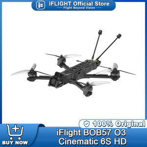 Iflight bob57 O3 điện ảnh 6S HD LR đua Drone bnf 6inch FPV <span class=keywords><strong>Quadcopter</strong></span> với 280mm chiều dài cơ sở và O3 không khí đơn vị - Product Image 6
