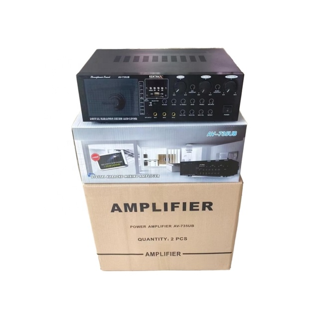 Professional 180W*2 Digital Audio Mixer Amplifier Competitive Price Home Sound System Power Amplifier Stage Karaoke Suitable