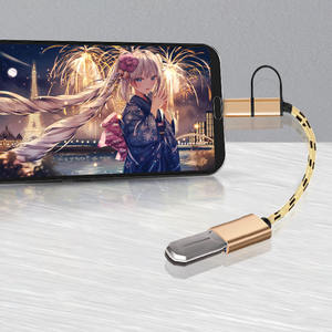 Nylon trenzado Micro/tipo C <span class=keywords><strong>2</strong></span> en 1 USB <span class=keywords><strong>2</strong></span>,0 <span class=keywords><strong>OTG</strong></span> <span class=keywords><strong>Cable</strong></span> adaptador de sincronización de datos <span class=keywords><strong>cable</strong></span> adaptador para conector de teclado de ratón de teléfono móvil - Product Image 6