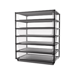 Cage métabolique de <span class=keywords><strong>rat</strong></span> en métal solide avec plateau en plastique pour l'élevage de rats - Product Image 1