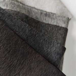 Hoogwaardige 600gsm wol/polyester wollen dubbelzijdige langpolig stof voor heren-/damesjassen, hoeden, pakken & jacks - Product Image 1