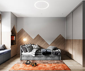 Armoire murale de luxe de haute qualité, design blanc en bois, armoire pour enfants pour la chambre à coucher - Product Image 5