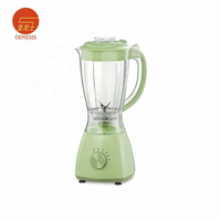 Blender de table électrique GENESIS Deluxe - Automatique, faible bruit, 4 vitesses variables, pour café et smoothies, capacité 1,5 L, usage domestique et hôtelier
