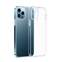 Anti jaune Pc + Tpu Anti-chute antichoc clair étuis de couverture de téléphone portable pour iPhone 11 12 13 14 15 16 Pro Max Mini Plus