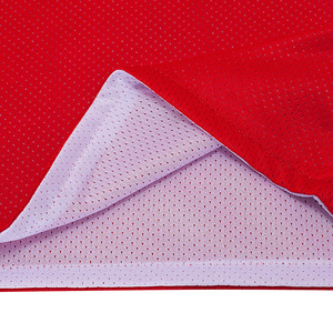 Camiseta de Baloncesto Reversible con Estampado Personalizado, de Secado Rápido, 100% Poliéster, Cuello en V, Transpirable, Absorbe la Humedad, Tejido Deportivo - Product Image 4