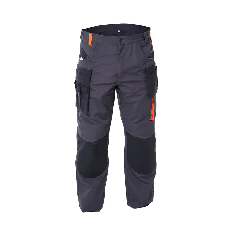 Factory Supply Repairman Work Uniform Flame Retardent Cargo Pants with Reflective Strip