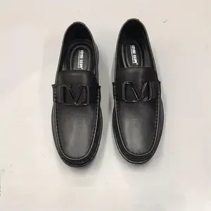 Zapatos de negocios de cuero genuino de gama alta para hombres Zapatos de boda de estilo Oxford de diseñador Mocasines para hombres Slip On