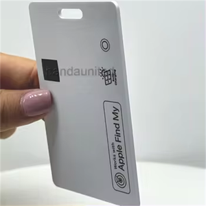 Làm việc tốt nhất với Apple tìm thẻ không khí của tôi sạc năng lượng mặt trời thiết bị thông minh theo dõi bền với báo động chống mất để lại lời nhắc nhở - Product Image 1