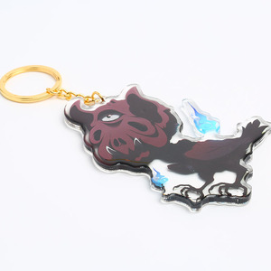De un solo lado de epoxi acrílico <span class=keywords><strong>Anime</strong></span> encanto llavero - Product Image 3