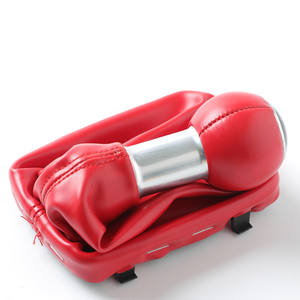 Poignée de levier de vitesse en cuir FUXIN 5/6 vitesses Audi A3 avec rotule intégrée - Product Image 2