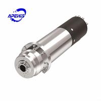 Moteur de broche ATC refroidi par eau à couple élevé de 7,5 kW, 6 roulements, BT30/BBT30/HSK-E40, diamètre 120 mm avec bride APS120FL1-30-18Z/7.5KW